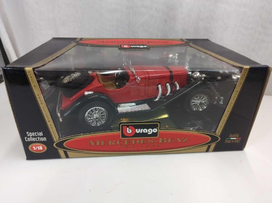 MERCEDES- BENZ SSK 1:18 SCALE DIE CAST METAL REPLICA MADE IN ITALY