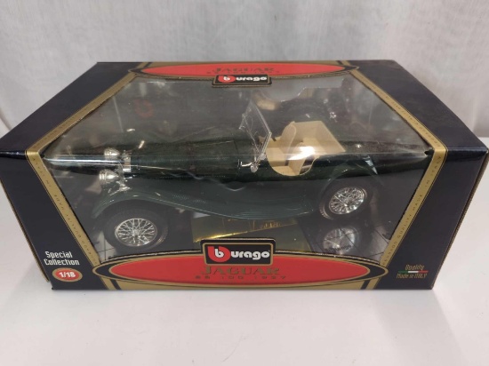 JAGUAR SS100 1:18 SCALE DIE CAST METAL REPLICA MADE IN ITALY