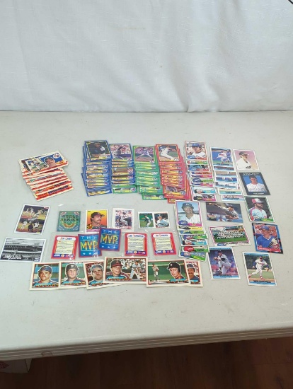 TOPPS, DONRUSS & SCORE BASEBALL CARDS 1989 -1991
