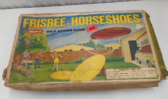 FRISBEE HORSESHOES WHAM-O WILD ACTION GAME