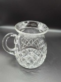 LEAD CRYSTAL DIAMOND CUT PITCHER