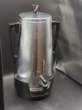 CORY BUFFET QUEEN COFFEE PERCOLATOR 10-40 CUP NO BOX UNTESTED