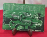 1968 CHEVROLET OWNERS MANUAL