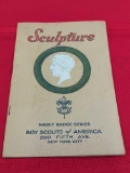 SCULPTURE MERIT BADGE SERIES BOY SCOUTS OF AMERICA BOOKLET 1926 3322