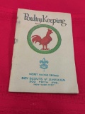 POULTRY KEEPING MERIT BADGE SERIES BOY SCOUTS OF AMERICA BOOKLET 1926 3331
