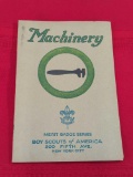 MACHINERY MERIT BADGE SERIES BOY SCOUTS OF AMERICA BOOKLET 1927, 3337
