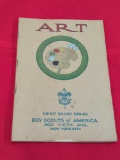 ART MERIT BADGE SERIES BOY SCOUTS OF AMERICA 3320BOOKLET 1927
