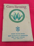 CORN FARMING MERIT BADGE SERIES BOY SCOUTS OF AMERICA BOOKLET 1928 - 3341