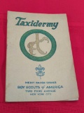 TAXIDERMY MERIT BADGE SERIES BOY SCOUTS OF AMERICA BOOKLET 1929 - 3385
