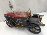 VINTAGE CAR DECANTER WITH SHOT GLASSES