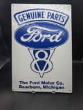 FORD V,8 GENUINE PARTS TIN SIGN 11