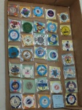 35 NEVADA GAMING TOKENS VARIOUS CASINOS - CHECK PICTURES FOR LOCATIONS AND DENOMINATION