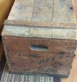 HAMM'S BEER ST. PAUL WOOD BOX 24