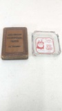 WASECA, MN ADVERTISING - PROMO BANK (NO KEY) & ASHTRAY