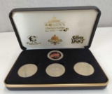 USBC WOMAN CHAMPIONSHIP 2006 GAMING TOKENS $1.00 CIRCUS CIRCUS, ELDORADO, SILVER LEGACY