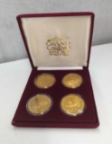 GRAND CASINO COLLECTOR COINS $5.00 WILDLIFE SERIES