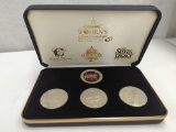 USBC WOMAN CHAMPIONSHIPS 2006 COLLECTOR GAMING TOKENS ELDORADO,SILVER LEGACY,CIRCUS CIRCUS