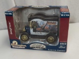 REMINGTON COUNTRY 1912 FORD COIN BANK HEAVY DIE CAST 1:24 SCALE REPLICA