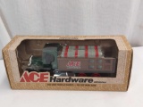 ACE HARDWARE ERTL 1925 STAKE TRUCK W/ BARRELS DIE CAST METAL BANK 1:34 SCALE REPLICA
