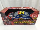 JEFF GORDON LIGHT & SOUND CAR 1:18 SCALE REPLICA UNTESTED
