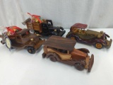 WOOD DECORATIVE VINTAGE STYLE CARS & TRUCKS