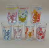 1971 ARCHIE COMIC PUBLICATIONS JELLY-JUICE GLASSES LOT