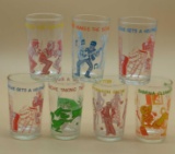1971 ARCHIE COMIC PUBLICATIONS JELLY-JUICE GLASSES