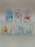 HANNA-BARBERA PRODUCTIONS 1962-64 JELLY-JUICE GLASSES - THE FLINTSTONES