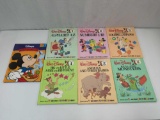 WALT DISNEY FUN TO LEARN BOOKS VOL. 1-6