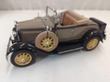 1931 FORD MODEL A ROADSTER THE DANBURY MINT DIE CAST REPLICA 1:24 SCALE