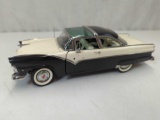 1955 FORD FAIRLANE CROWN VICTORIA DANBURY MINT 1:24 SCALE REPLICA