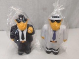 JOE CAMEL SALT &PEPPER SHAKERS 4