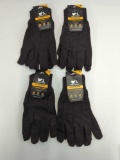 ALL PURPOSE WELLS LAMONT WORK GLOVES SIZE S (4) NEW