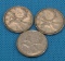 CANADIAN QUARTER LOT -3 - 1949, 1960, 1963