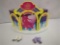 BARBIE 1989 ICE CAPADES SCENE NOT COMPLETE W (2) PAIR OF ICE SKATES