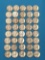 WASHINGTON QUARTER LOT - ALL 1964 - 40 TOTAL