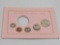 BIRTH YEAR COIN SET 1961 PENNY, NICKEL, DIME, QUARTER, HALF DOLLAR