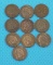 INDIAN HEAD PENNY LOT - 1901-2, 1902, 1903-7
