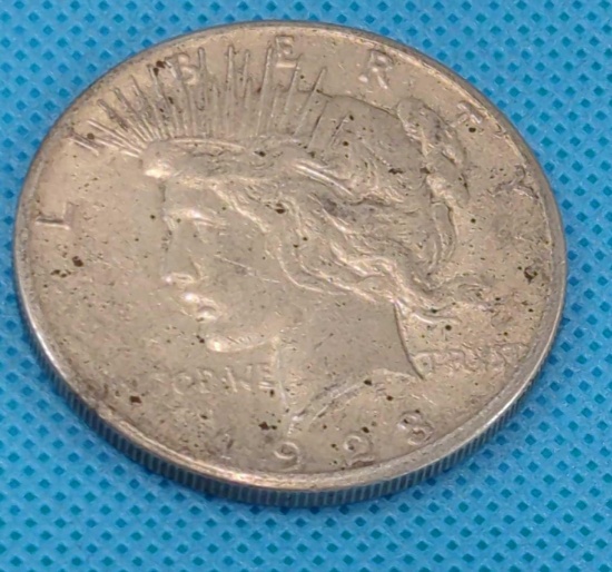1923S PEACE SILVER DOLLAR