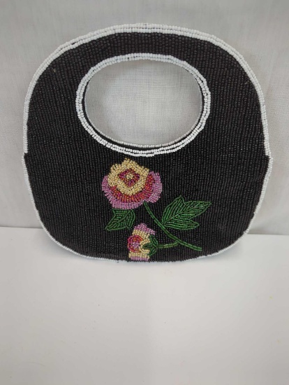 BEADED PURSE FAR NINE 8" MAGNETIC SNAP