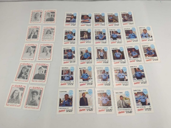 D.A.R.E AUSTIN MN POLICE DEPARTMENT CARDS AND STUDENT CARDS