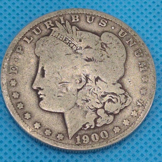 1900 O MORGAN SILVER DOLLAR