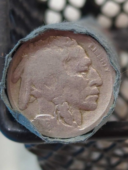 ONE ROLL OF 1920 BUFFALO NICKELS - 40 TOTAL