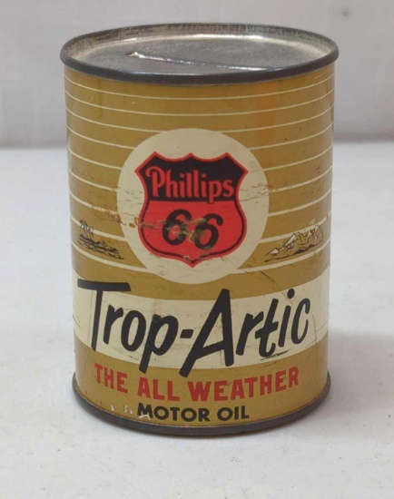 PHILLIPS 66 TROP-ARCTIC MOTOR OIL BANK 3"