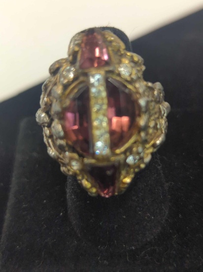 COSTUME JEWELRY ADJUSTABLE RING