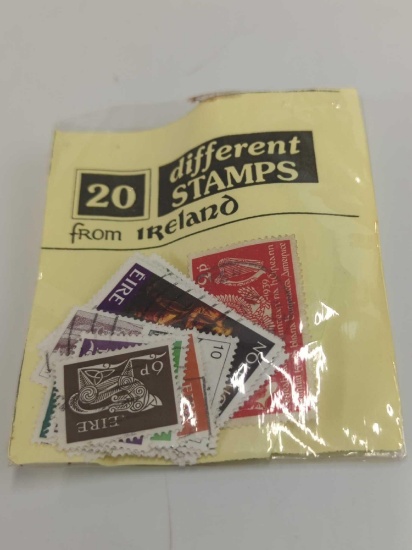 STAMPS FROM IRELAND NOT COMPLETE
