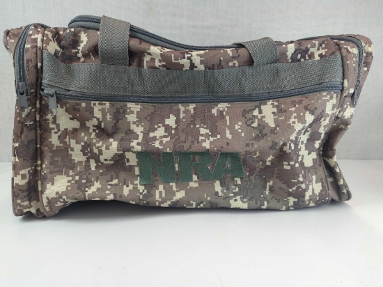 NRA DIGITAL CAMO DUFFEL BAG