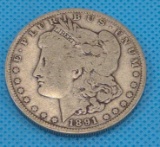 1891 O MORGAN SILVER DOLLAR