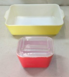 PYREX 505-B (NO COVER) - 501-B REFRIGERATOR DISHES