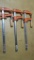 Jorgensen Bar Clamps #3703, 16-inch, Made in USA, Set of 3